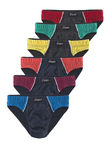 LE JOGGER le jogger® Slip (6 Stück) in navy, grau