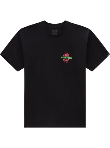 Vans T-Shirt "Wormhole Warped Ss Tee" in Schwarz