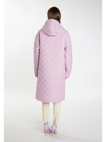 faina Damen Leichter Steppmantel in Mauve