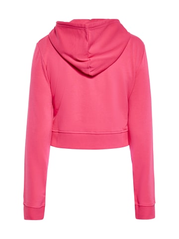 Swirly Damen Hoodie in PINK