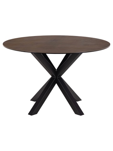 ebuy24 Esstisch Heaven Braun 119 x 119 cm