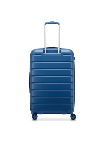 Roncato Relife 4 Rollen Kofferset 3-teilig mit Dehnfalte in blu retro