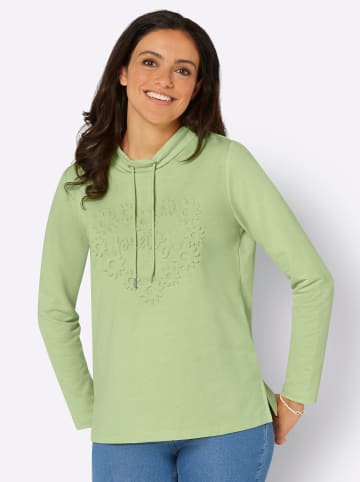 WITT WEIDEN Sweatshirt in pistazie