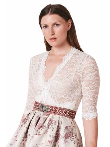 KRÜGER Dirndlbluse in Beige