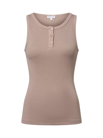 Marie Lund Top in taupe - 0003