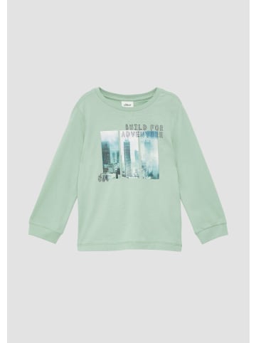 s.Oliver T-Shirt in 7220_salbeigrün