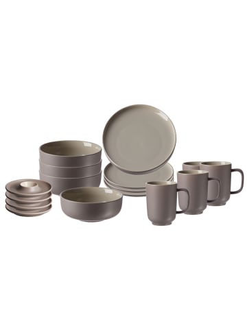 Ritzenhoff & Breker 16er Set Frühstücksset Jasper in Taupe