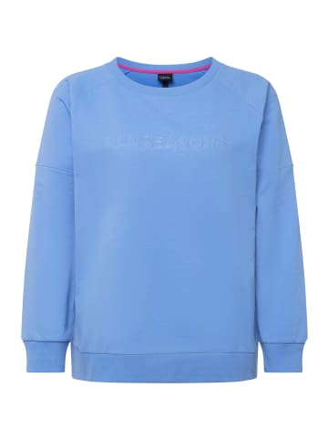 Ulla Popken Sweatshirt in wolkenblau