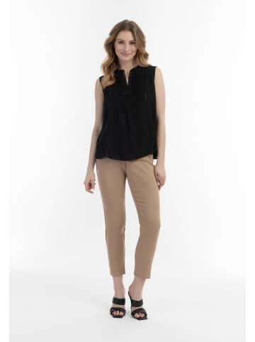 Albee Women Blusentop Mit Spitze in Schwarz
