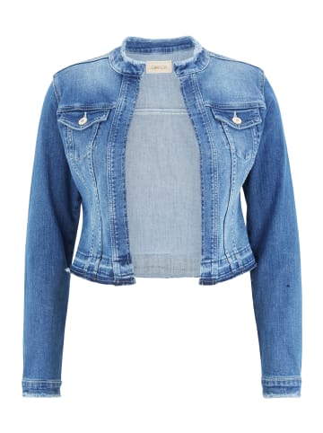 CARTOON Jeansjacke ohne Verschluss in Blau