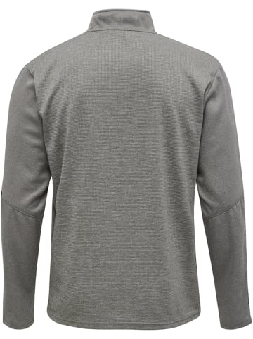 Hummel Halbreißverschluss Sweatshirt Hmlauthentic Kinder in GREY MELANGE