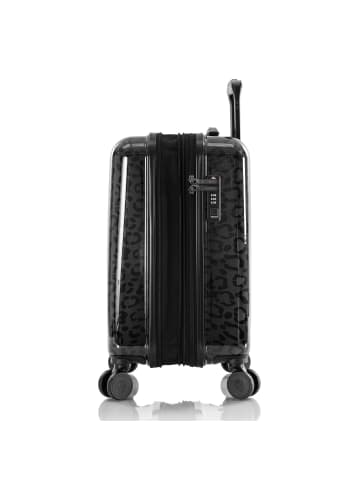Heys Black Camo 4 Rollen Kabinentrolley S 53 cm mit Dehnfalte in black leopard