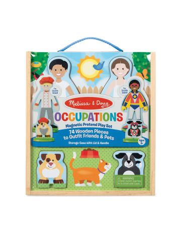 Melissa & Doug Occupations Magnetic Pretend Play Set- ab 3 Jahre