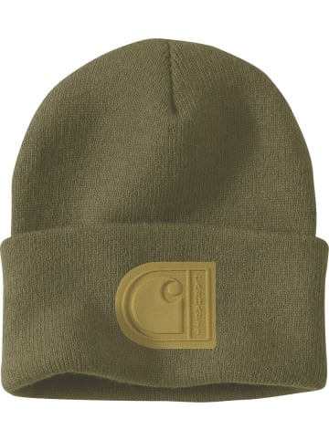CARHARTT  Mütze "Knit Cuffed C Patch Beanie" in Grün