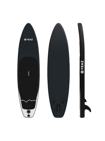 YEAZ NALU (EXOTRACE) sup-board mit paddel, pumpe und rucksack in schwarz