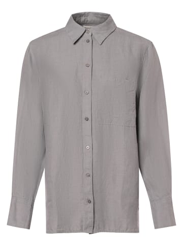 Marc O'Polo Leinenbluse in grau