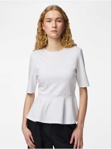 Pieces T-Shirt in Bright White