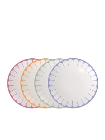 Villeroy & Boch Frühstücks-/Dessertteller 4tlg. Fleur couleur in bunt