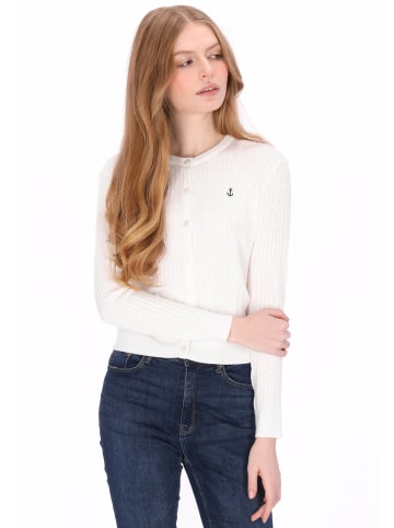 DreiMaster Women Cardigan in offwhite