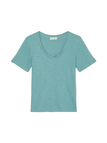 Marc O'Polo V-Neck-T-Shirt regular in soft teal