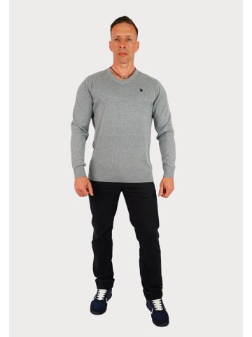 U.S. Polo Assn. Strickpullover in grau