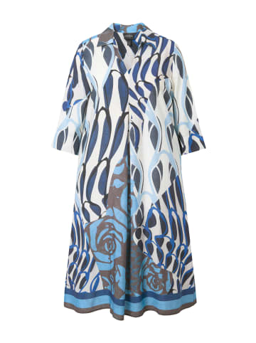 Ulla Popken Midikleid in dunkles oliv