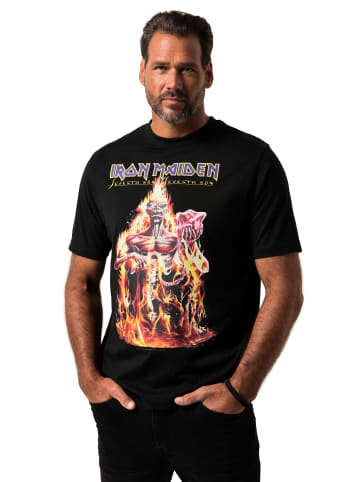 JP1880 Kurzarm T-Shirt in schwarz