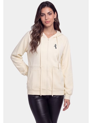 faina Women Hoodie in Beige