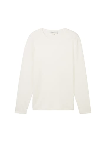 Tom Tailor Pullover in weiß
