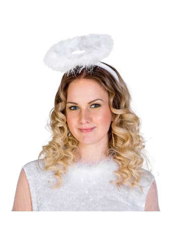 tectake Kurzes, figurbetontes Kleid, weiß