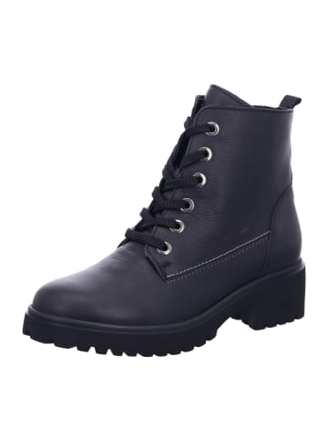 WALDLÄUFER Damen Stiefel/Boots ungefüttert QUADRI in Schwarz