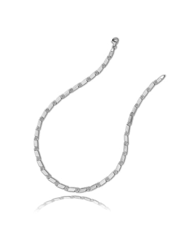 BALIA 925 Sterling Silber Damen Balia Silbercolliers Fantasie Kette ca. 45,5cm
