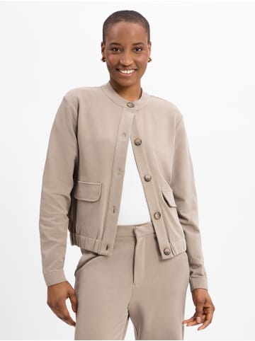 FYNCH-HATTON Baukasten-Sweatjacke in kitt - 0001