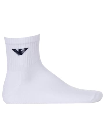 Emporio Armani Socken 3er Pack in Weiß