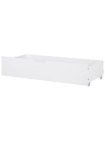 Beliani 2er-Set Doppelbett EPANEY in Weiß