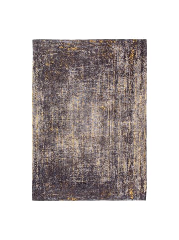 Louis de Poortere Teppich Broadway Glitter in Schwarz