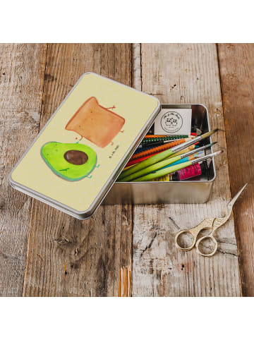 Mr. & Mrs. Panda Geschenkbox Avocado Toast ohne Spruch in Gelb Pastell