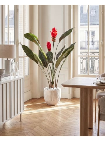 Beliani Kunstpflanze PURPURATA in Rot/Grün - (W) 70 x (H) 130 x (L) 70 cm