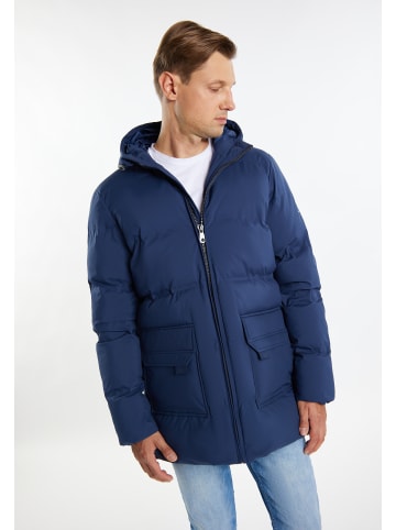 DreiMaster Maritim Winterjacke Mit Wattierung in Marine