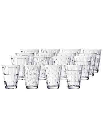 Villeroy & Boch 16er Set Wassergläser Dressed Up 310 ml in transparent