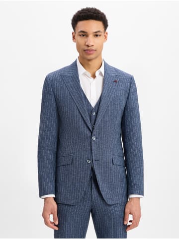 Roy Robson Sakko in blau ecru