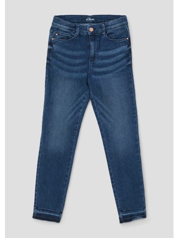 s.Oliver Jeans-Hose lang in Blau