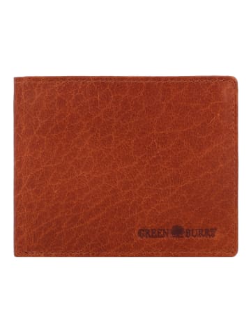 Greenburry House of Norway Geldbörse RFID Schutz Leder 12 cm in natur