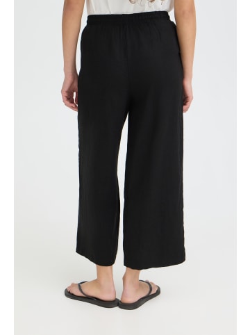 ICHI Freizeithose IHLINNO Loose fit in Black