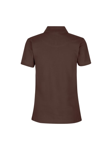 IDENTITY Polo Shirt stretch in Mokka