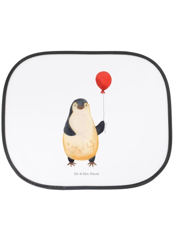 Mr. & Mrs. Panda Sonnenschutznetz Auto Pinguin Luftballon ohne S... in Weiß