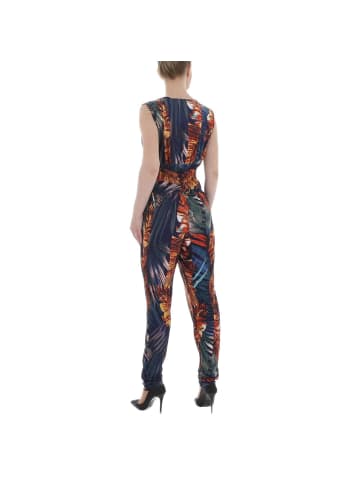 Ital-Design Jumpsuit & Zweiteiler in Blau und Orange