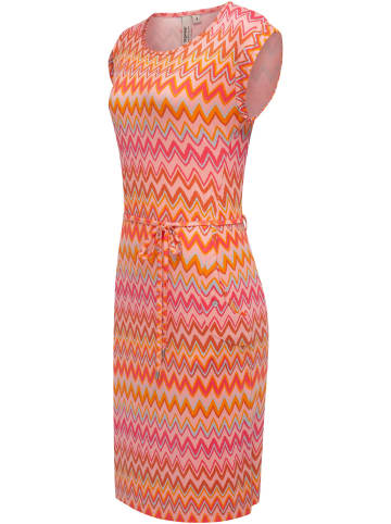 ragwear Sommerkleid Taggien Print in Peach