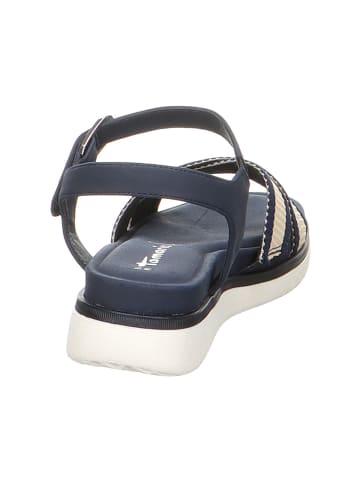 Tamaris Komfort Sandalen für Damen in dunkel-blau