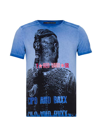 Cipo & Baxx T-Shirt in Blue